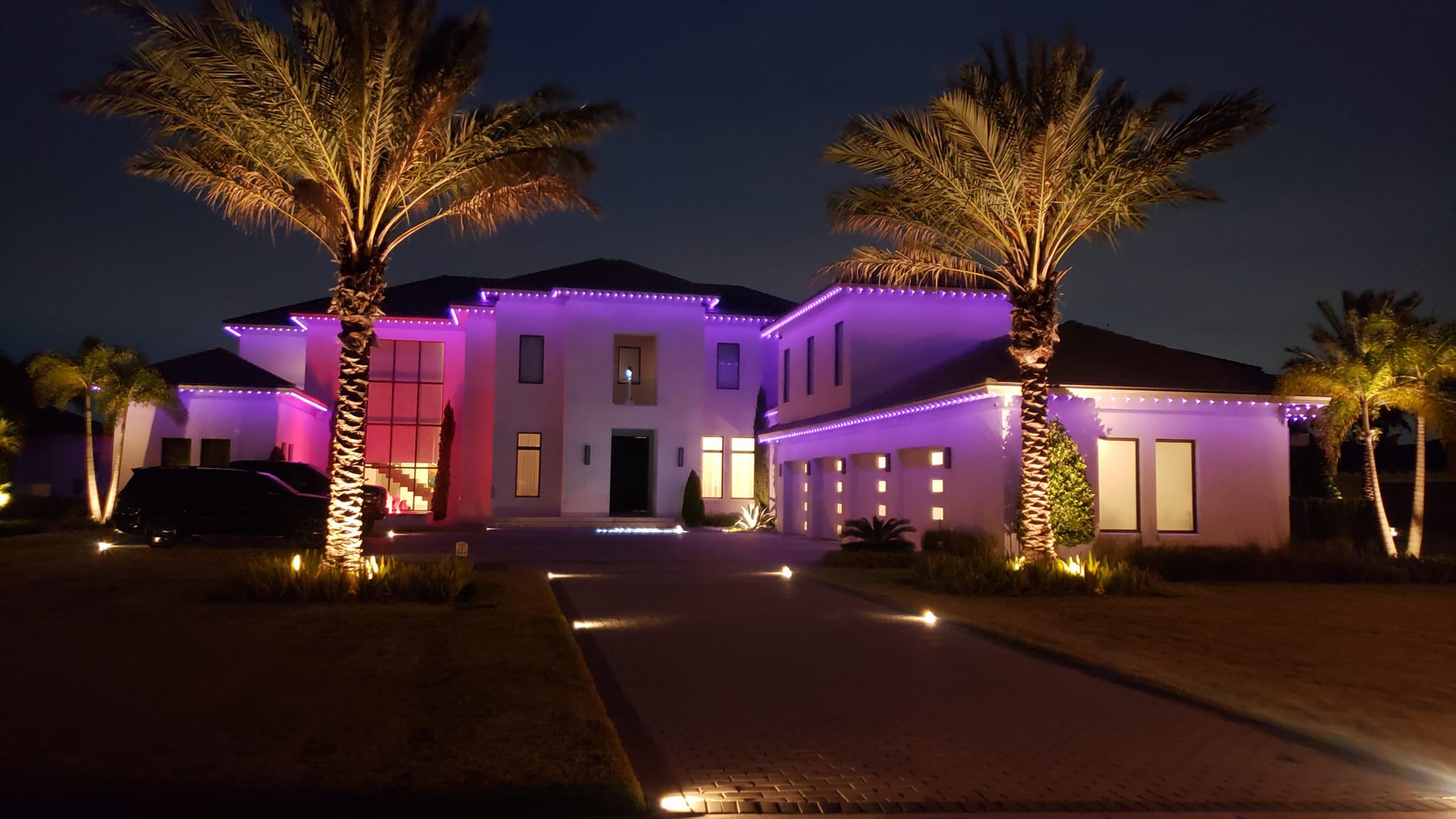 landscape lighting design for a great outdoor lighting layout