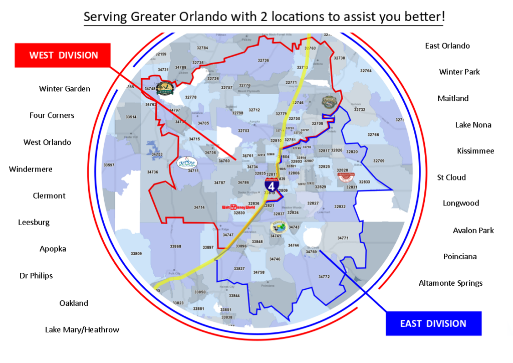 Orlando Trimlight Map