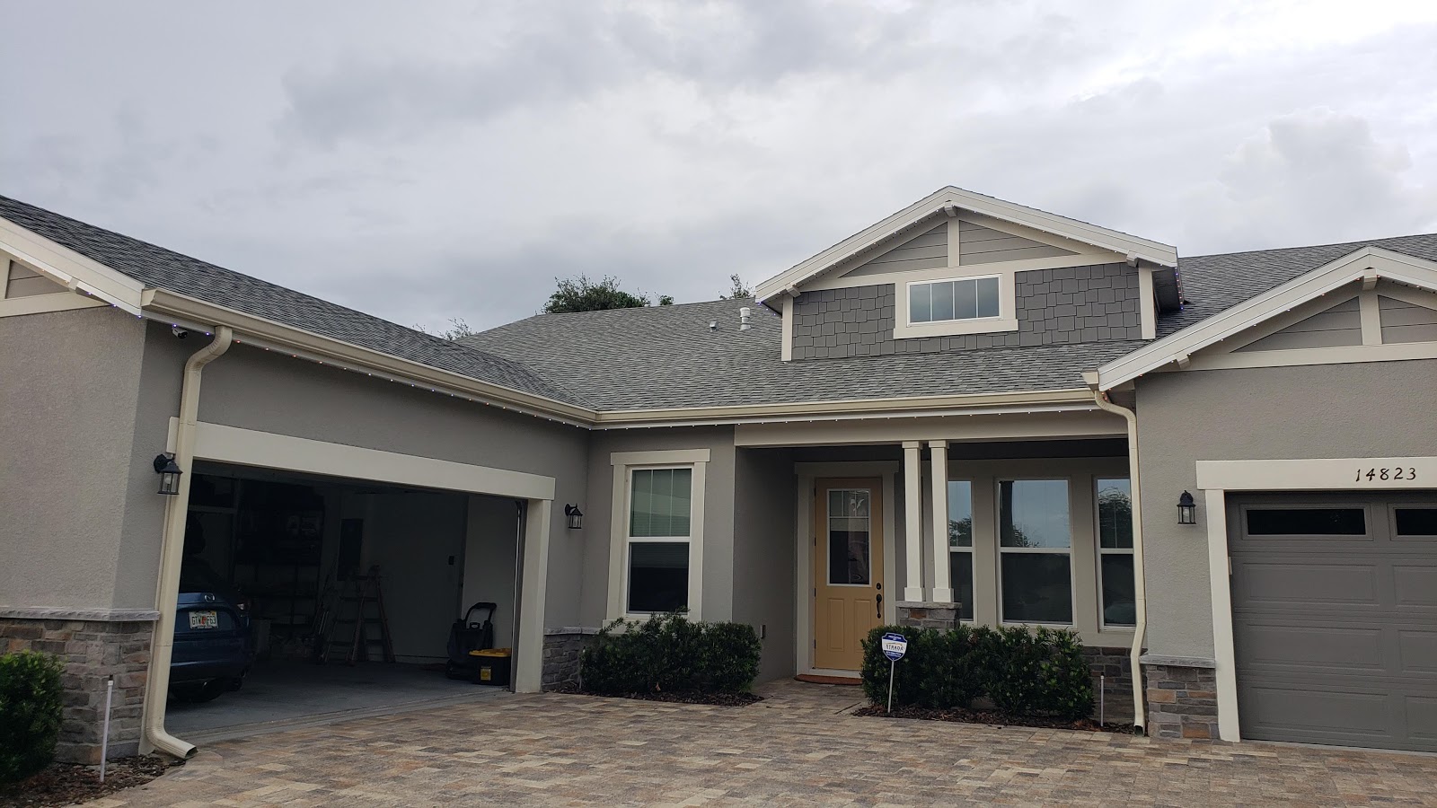 are permanent holiday lights visible during the day - Trimlights hidden holiday lighting