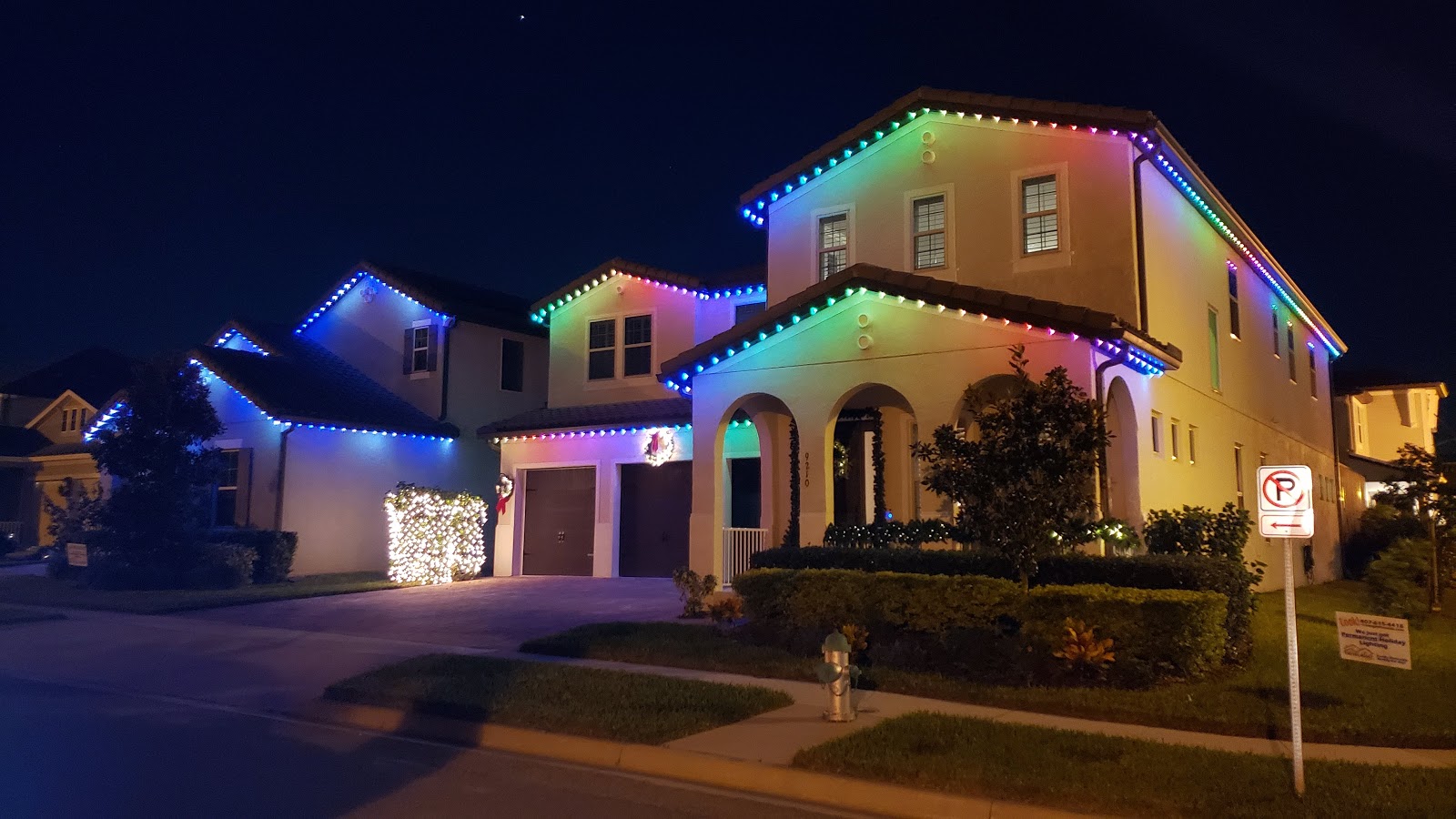 Can I Change the Colors of My Permanent Holiday Lights - RGB LED home lighting