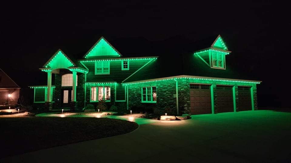 are permanent holiday lights weatherproof - professional waterproof outdoor lighting