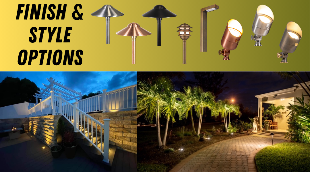 best landscape lighting and outdoor lighting types