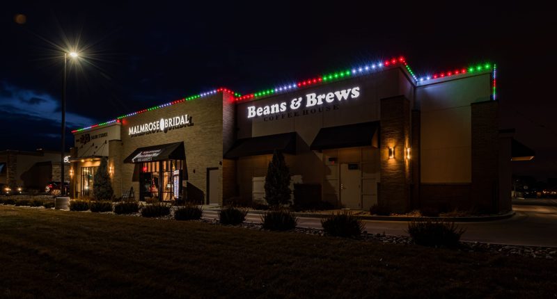 commercial lighting, concept image.